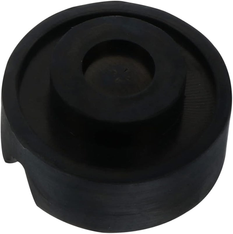 Slotted Rubber Car Floor Jack Pad Protector Non Slip Design for Safe Vehicle Lifting Durable Support - Image 1