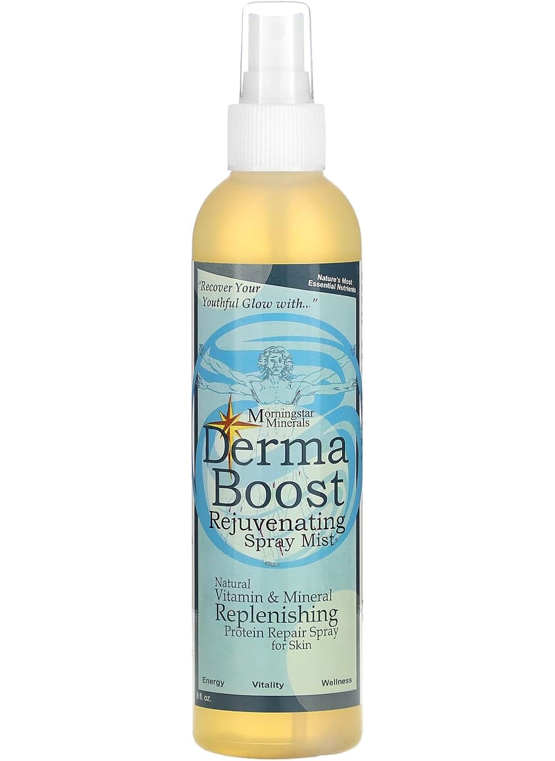 Morningstar Minerals Derma Boost Rejuvenating Spray Mist 8 fl oz 