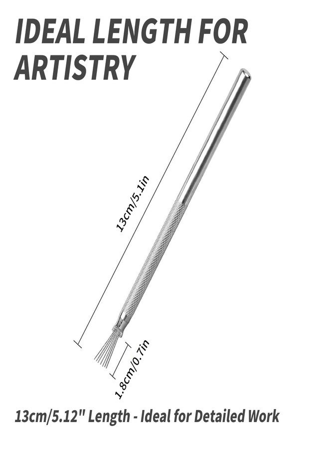 YAFIYGI 8 Pcs Ceramics Tools Kit Pottery Tools Carving Clay Needle Tools Clay Needle Tools Ceramic Sculpting Modeling and Texturing Supplies for Artistic Creations Feather Wire Texture Tools - Image 3
