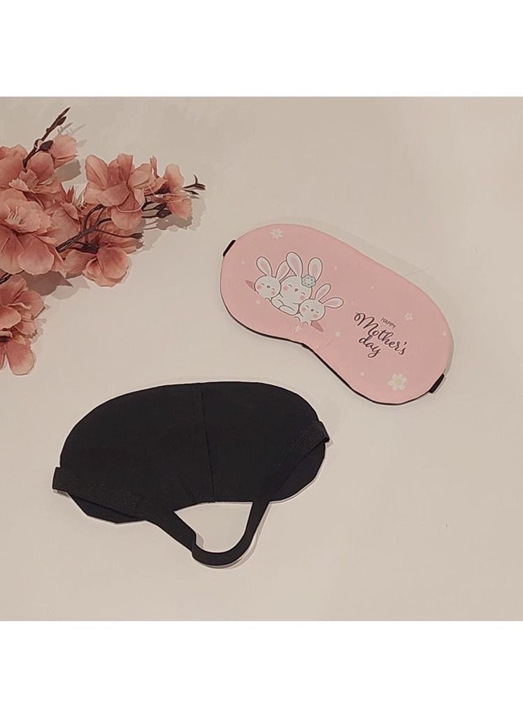 FUN MOMENT - Two-Piece Printed Eyemask In Two Different Colours - Image 1