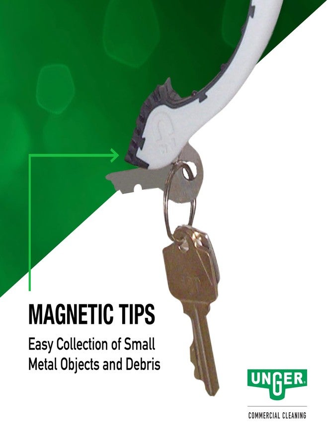 Unger NT080 Nifty Nabber Trigger-Grip Extension Arm, 32in, Aluminum/Green - Image 4