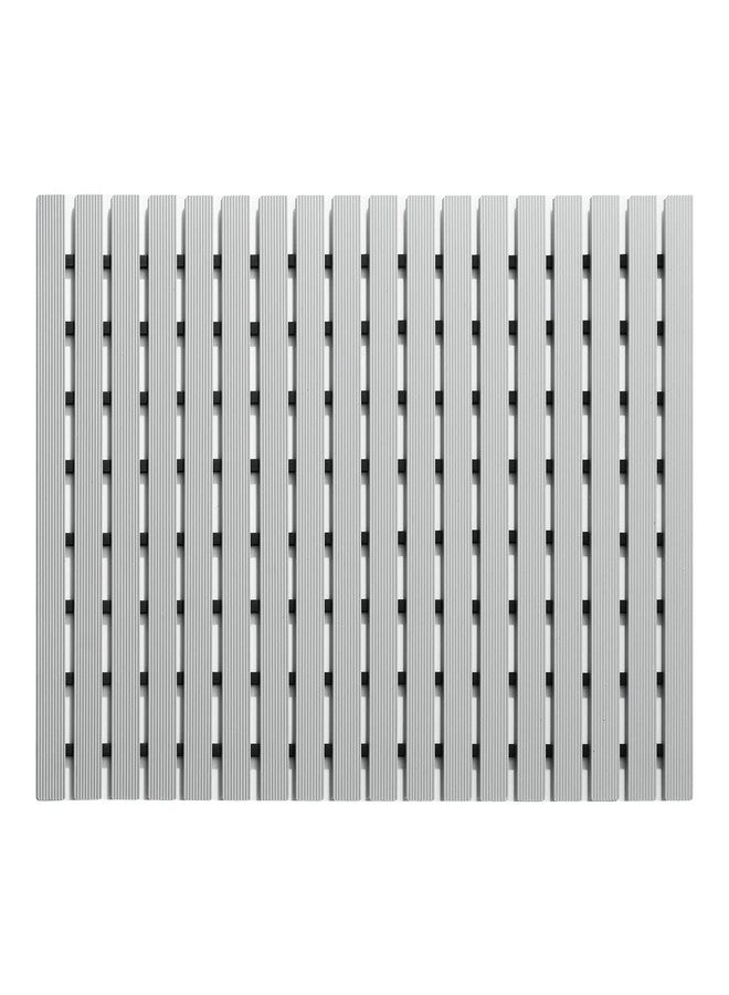 penepico Rectangle Premium Shower Stall Mats Non Slip Simple Fashionable,Extra Large Bathroom Bath Mats, Sensory Floor Mat with Hole,Kitchen Pool Apartments Hotel Bathroom Rubber Secure Mat(Grey 24"*35", 1) - Image 5