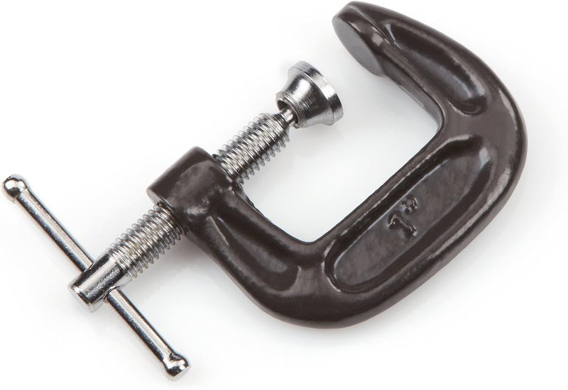 Tekton Malleable Iron C-Clamp | 4009, Black, 1 Inch - Image 1