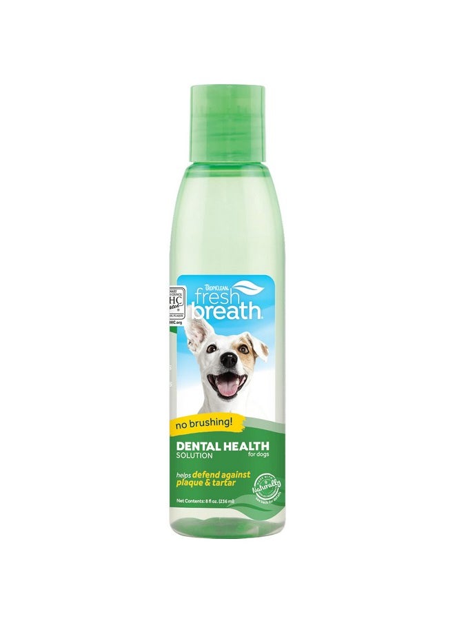 TropiClean Fresh Breath Oral Care Water Additive For Dogs,8Oz  - Image 1
