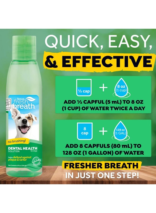 TropiClean Fresh Breath Oral Care Water Additive For Dogs,8Oz  - Image 5