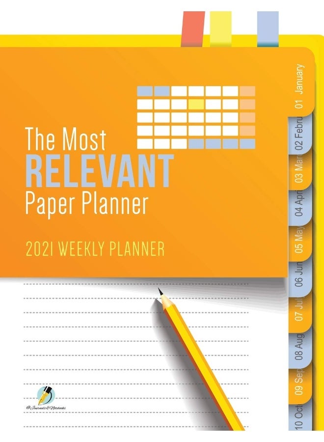 The Most Relevant Paper Planner: 2021 Weekly Planner  - Image 1