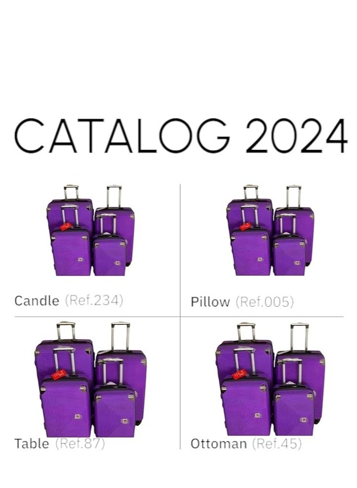 Travel Bags Four Pieces Travel 18" 20" 24" 28" Fiber Padded Inside Meet All Needs Unique Experience Great Bags  - Image 2
