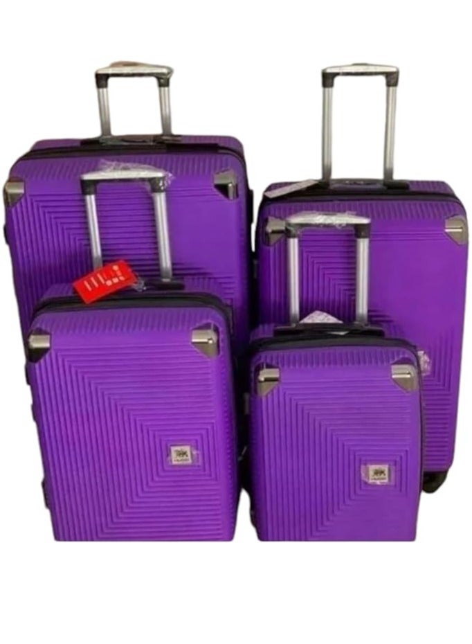 Travel Bags Four Pieces Travel 18" 20" 24" 28" Fiber Padded Inside Meet All Needs Unique Experience Great Bags  - Image 1