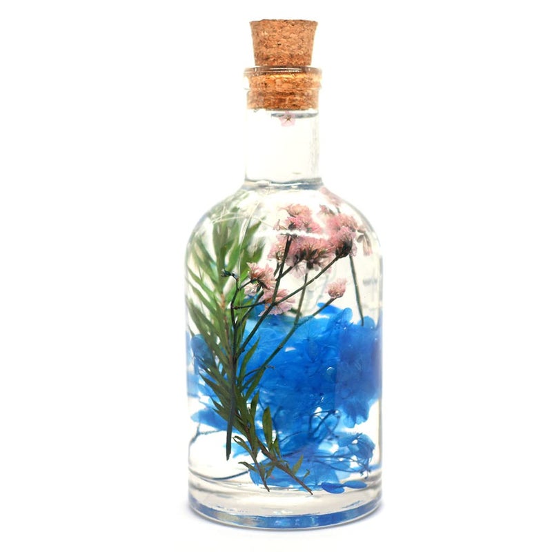 myBageecha - Enchanting Fresco Preserved Tabletop Natural Long Lasting Flower Indoor Home Decor Ecofriendly Sustainable Gift Glass 17.5cm x 7cm - Image 3