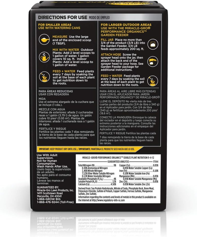 Miracle-Gro MIRACLE GRO MG LB EDIBLE PLANT FOOD - Image 3