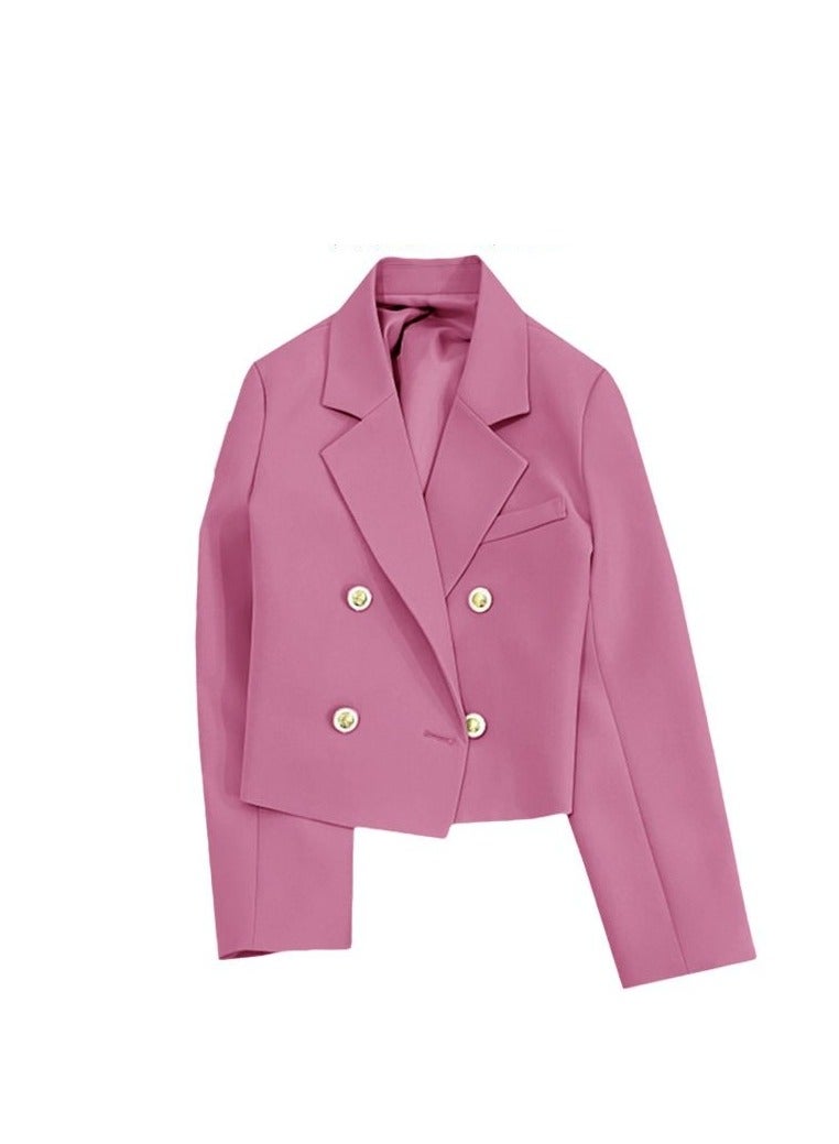 KUYING New Double Breasted Suit Jacket