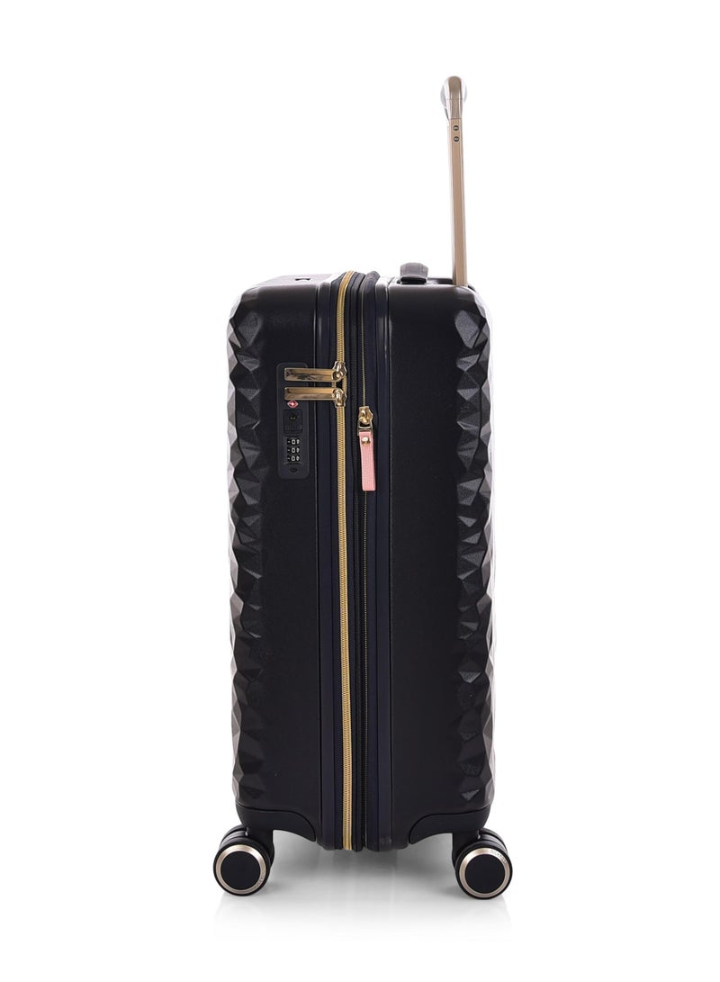 ricardo hard pc cabin trolley travel bag 1pc size 20 inch 102-20 black - Image 3
