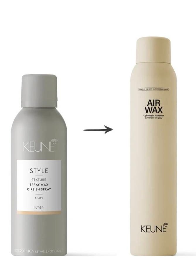 Keune - Keune Spray Wax 200ml AIR WAX - Image 1