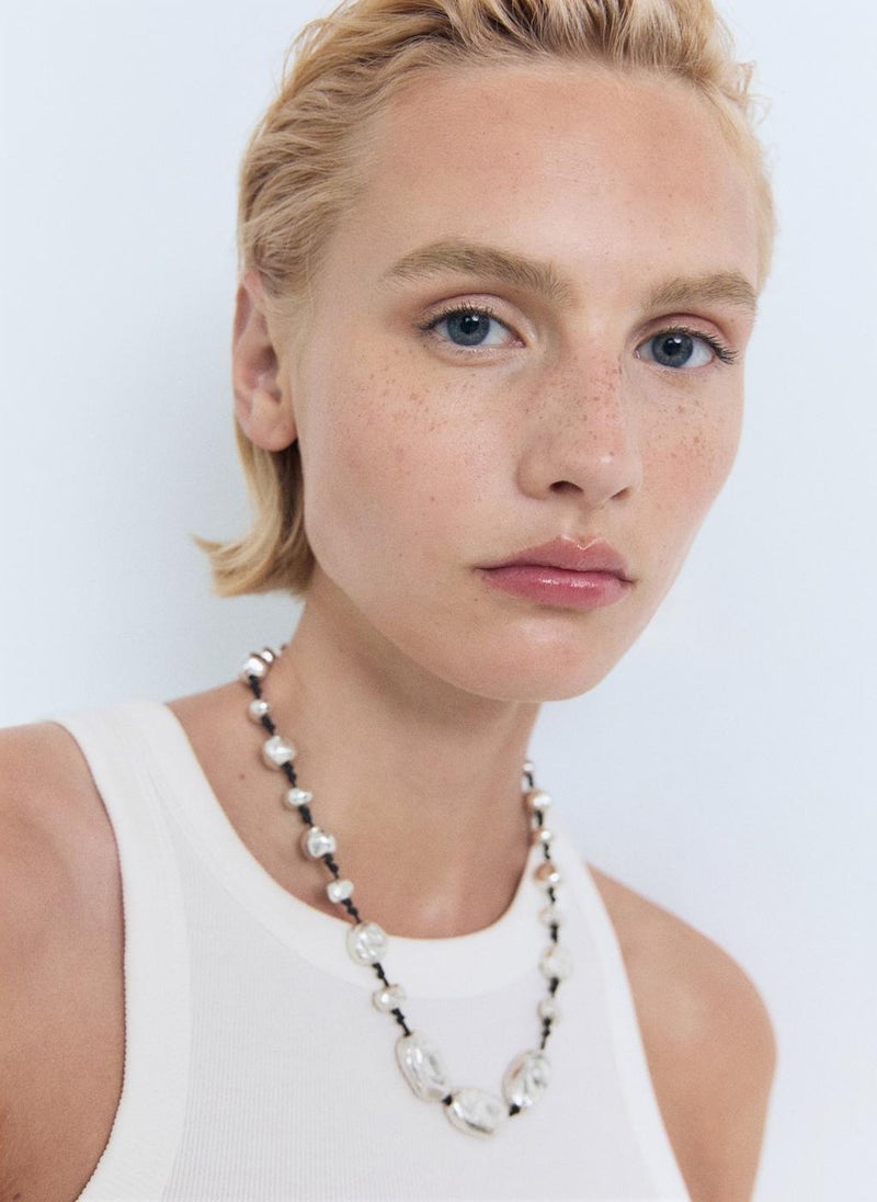 MANGO Ribbed Cotton-Blend Top - Image 4