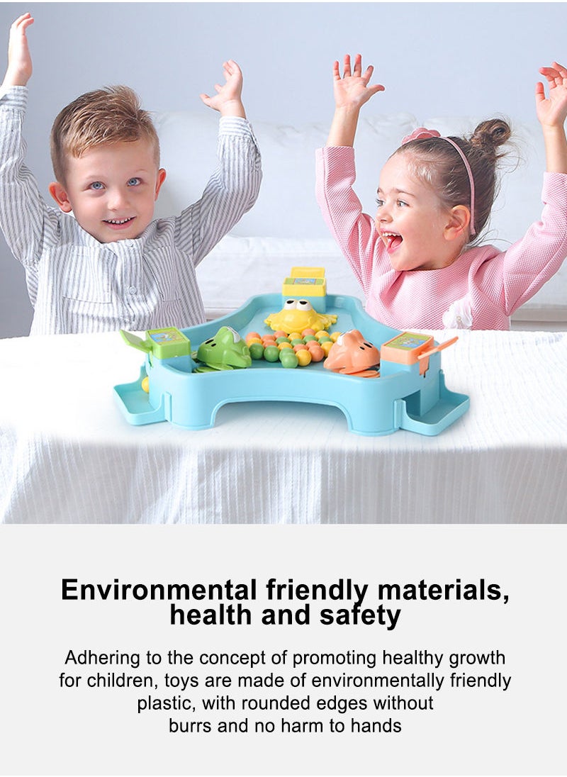 HUIMEI - Three Fun Frogs Eating Beans - Image 1