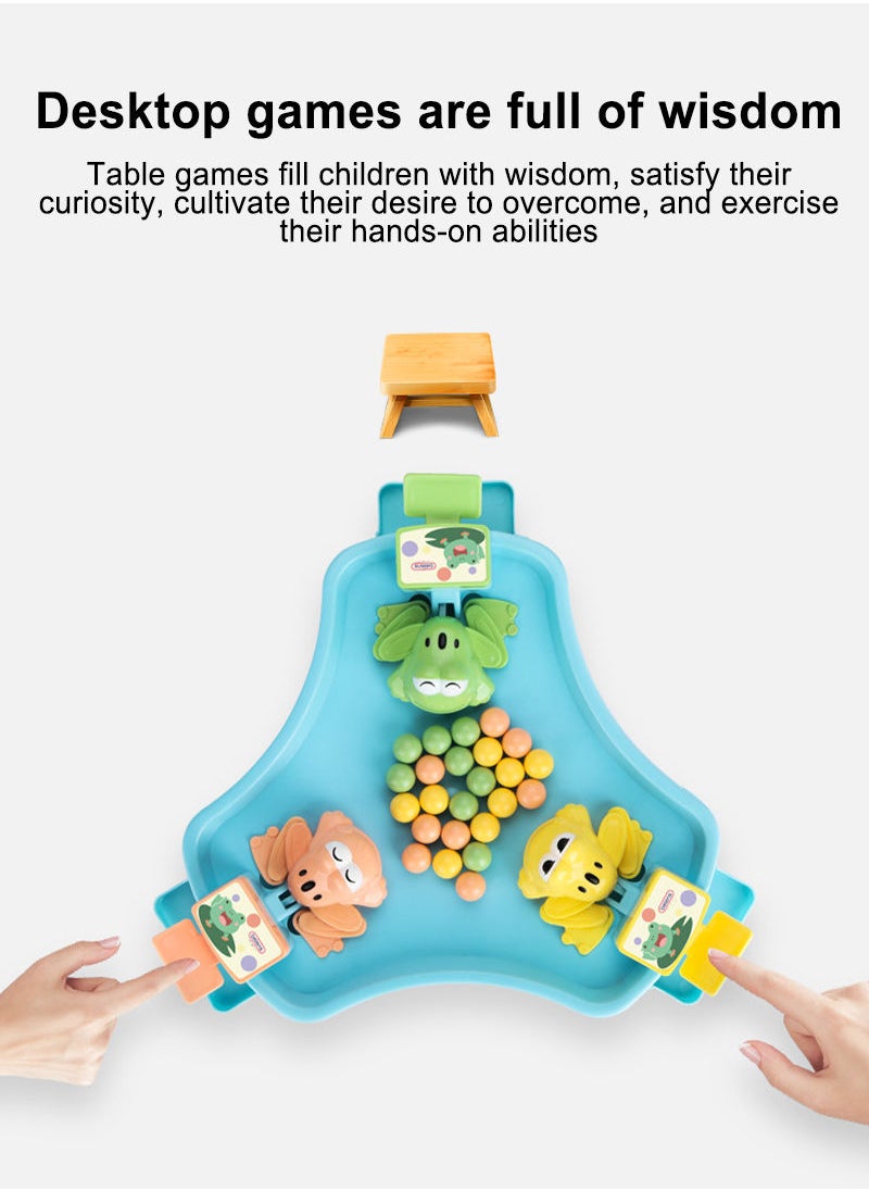 HUIMEI - Three Fun Frogs Eating Beans - Image 1