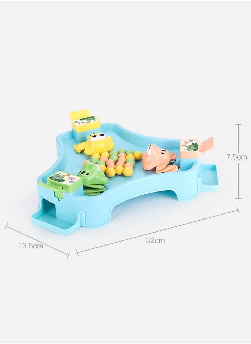 HUIMEI - Three Fun Frogs Eating Beans - Image 1
