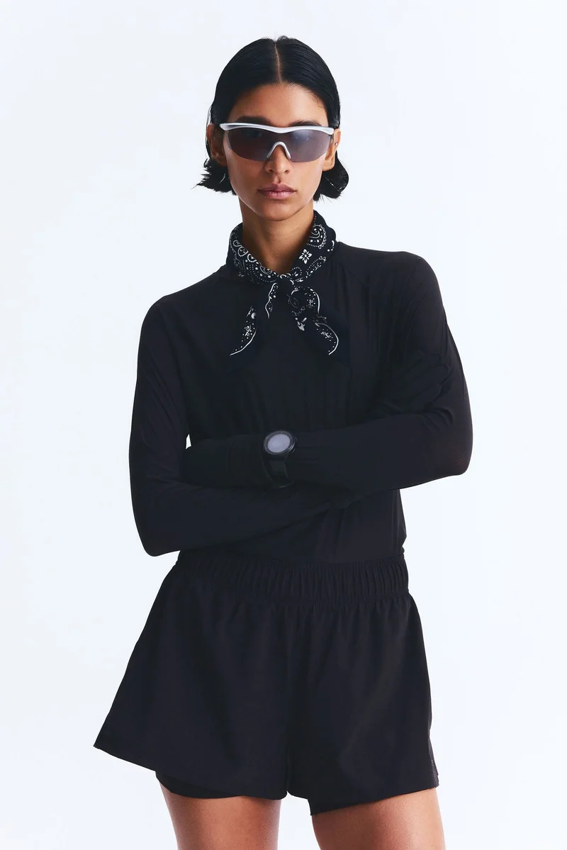 H&M Double-layered running shorts in DryMove™