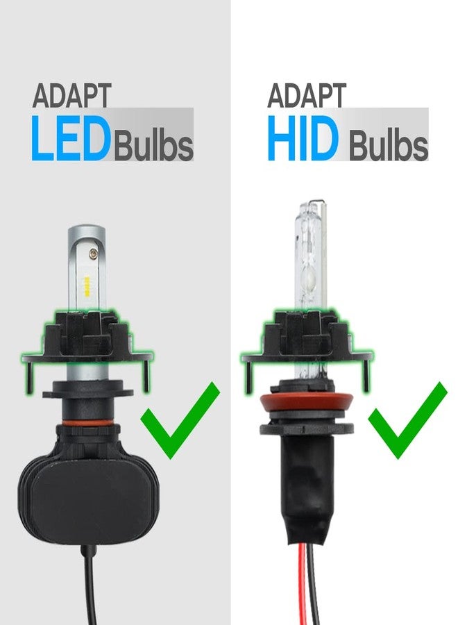 Mingrui test 2Pcs H7 LED Headlight Bulb Holder Retainers Adapter for Hyundai Tucson Ioniq Elantra GT H7 HID Headlight Bulb Spacer Holder Clip Retainers - Image 2