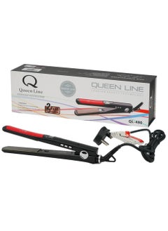 Queen Line Queen Line Digital Flat Iron Ceramic and Titanium  - Image 2