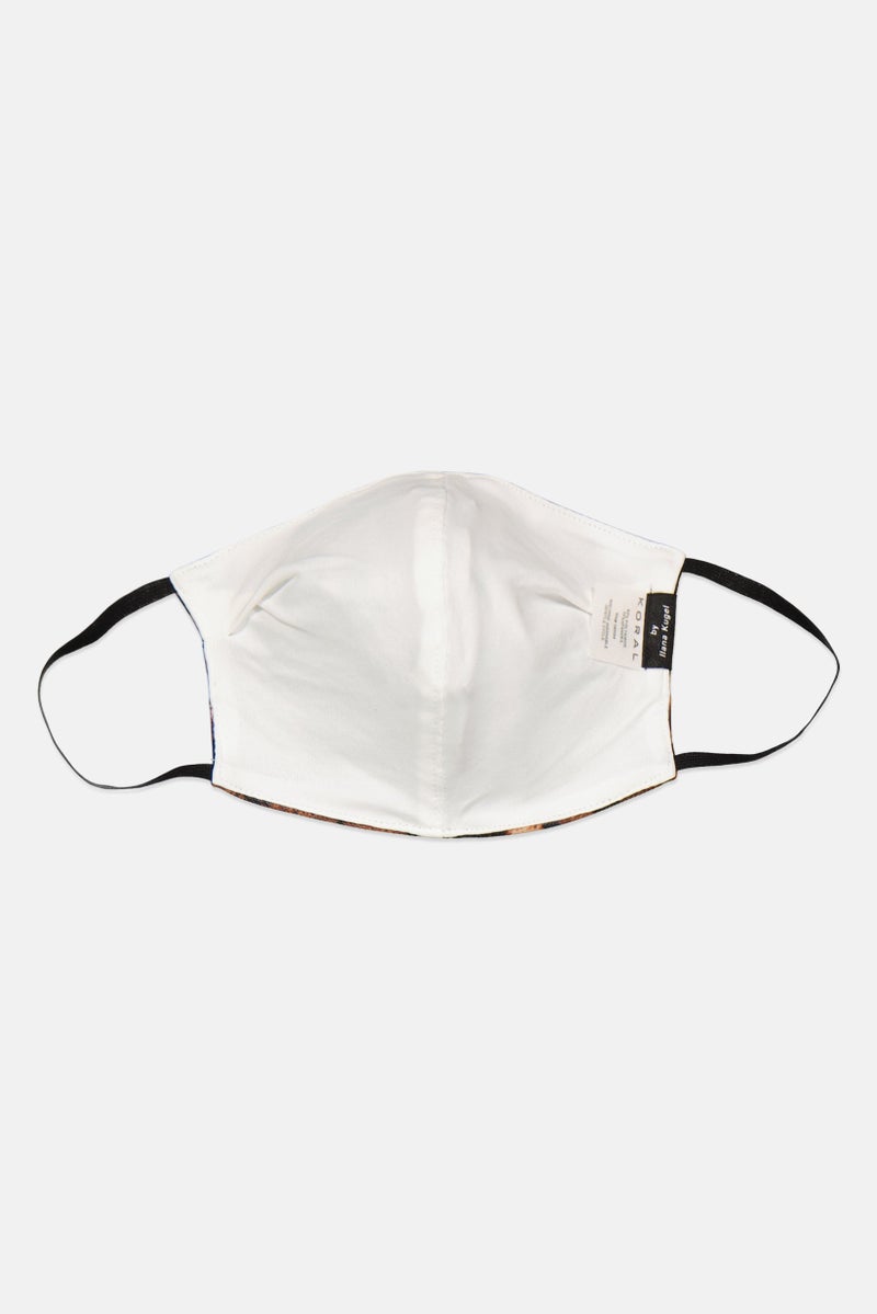 Koral Women 1 Pc Printed Face Mask, Multicolor - Image 2