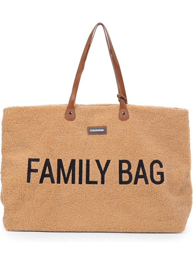 CHILDHOME Childhome, Family Bag, Changing Bag, Travel/Weekend Bag, Large Capacity, Detachable Pouch Included, Signature Collection  - Image 1