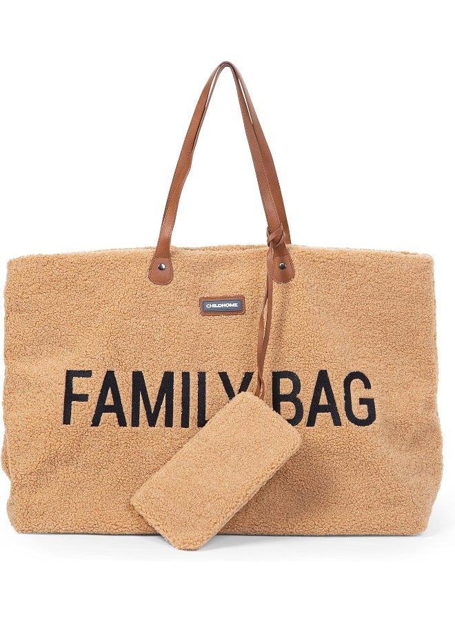 CHILDHOME Childhome, Family Bag, Changing Bag, Travel/Weekend Bag, Large Capacity, Detachable Pouch Included, Signature Collection  - Image 3