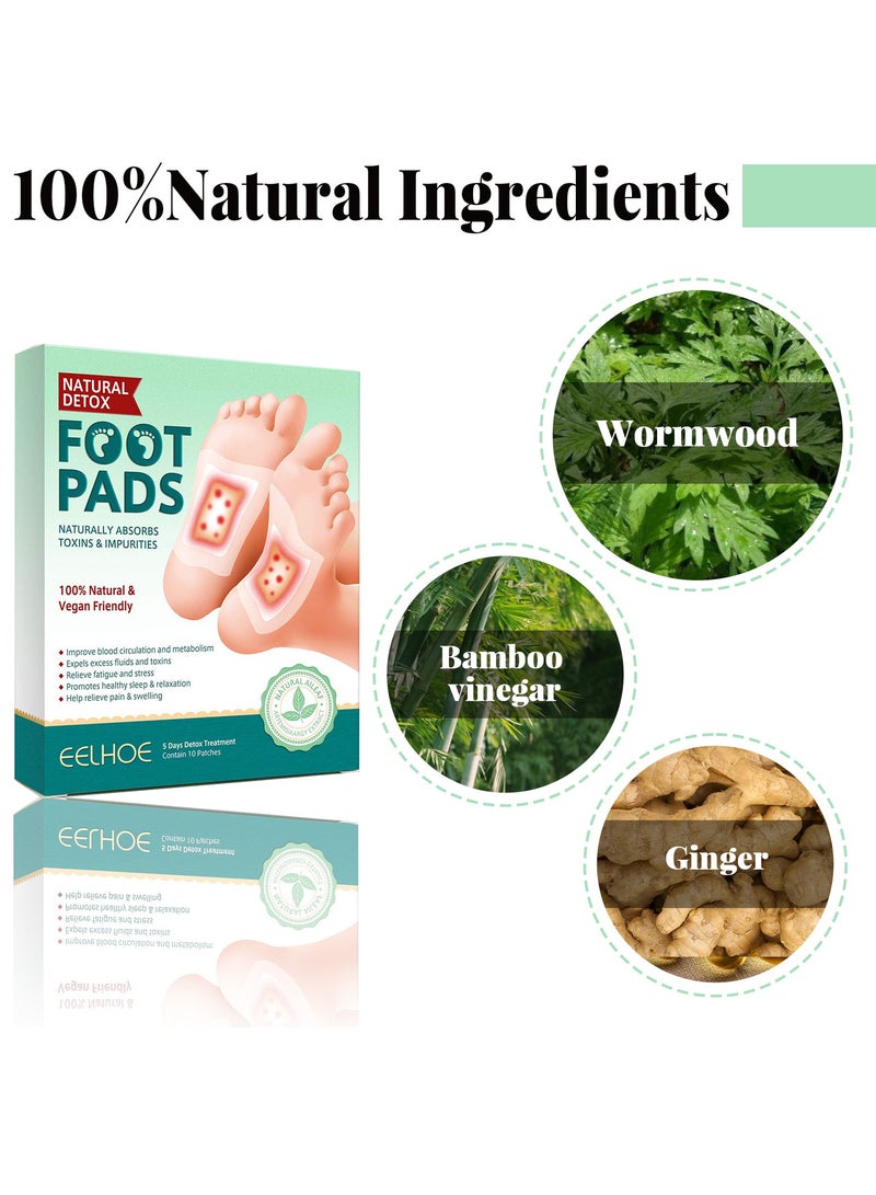 SOL LORA 10-Piece Cleansing Detox Foot Patches - Image 3