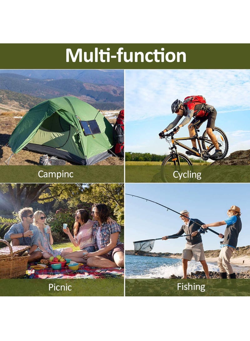 Rock Pow Shower Bag 5 Gallons/20L Portable Camping Shower Bag Solar Bath Bags with Removable Hose and On-Off Switchable Shower Head for Summer Camping Beach Swimming Outdoor Traveling Hiking - Image 2