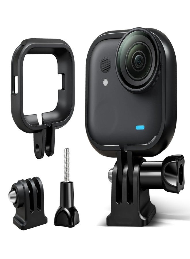 سكويشي واقي عدسة، إطار حماية لجسم كاميرا Insta360 GO Ultra، متوافق مع كاميرات الحركة للرياضات الخارجية وتصوير الفيديو أثناء السفر - Image 1
