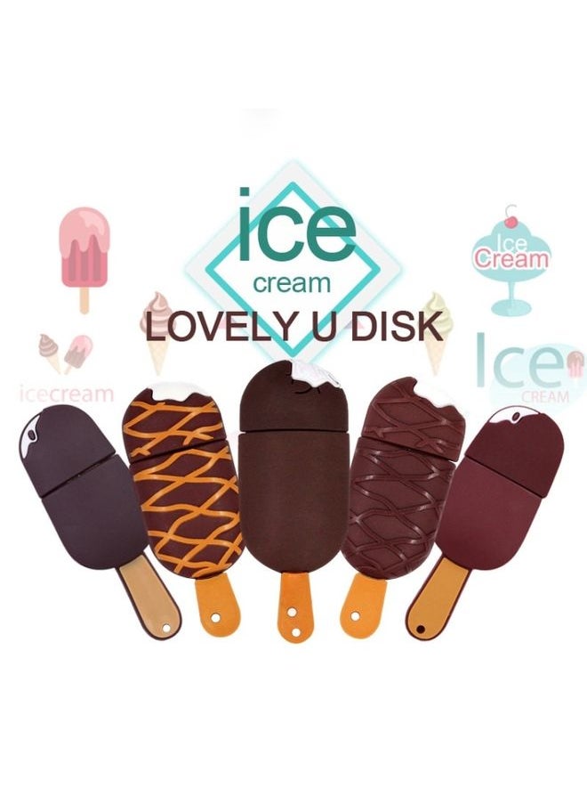 BURAQ MicroDrive M5 16GB USB 2.0 Creative Ice Cream U Disk  - Image 3