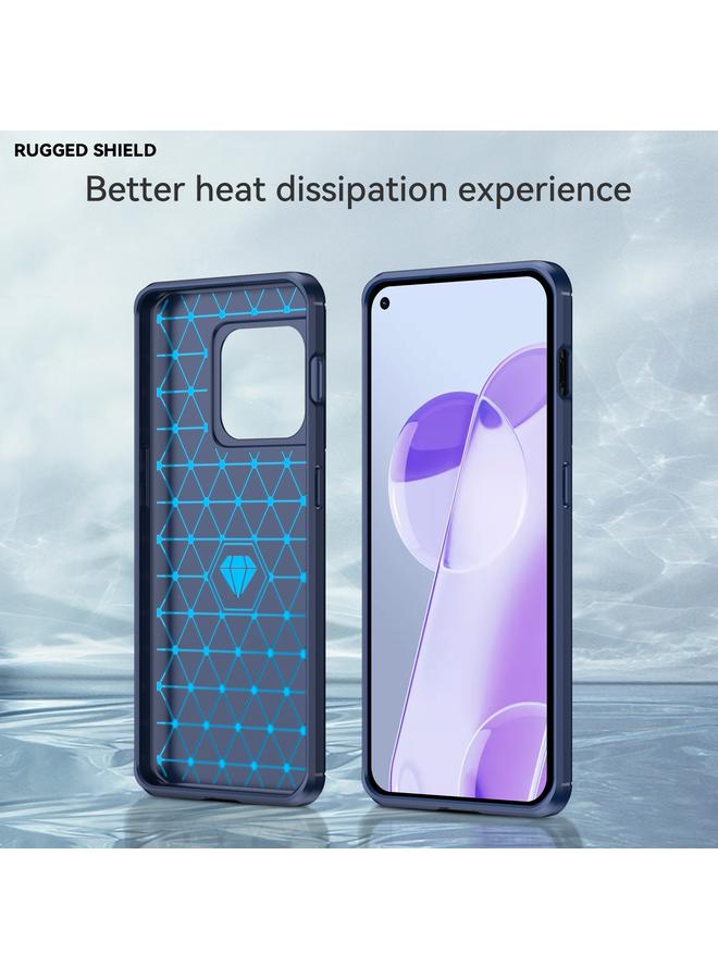 S-TOP Case For OnePlus 10 Pro 5G Brushed Texture Carbon Fiber TPU Phone Case - Image 2