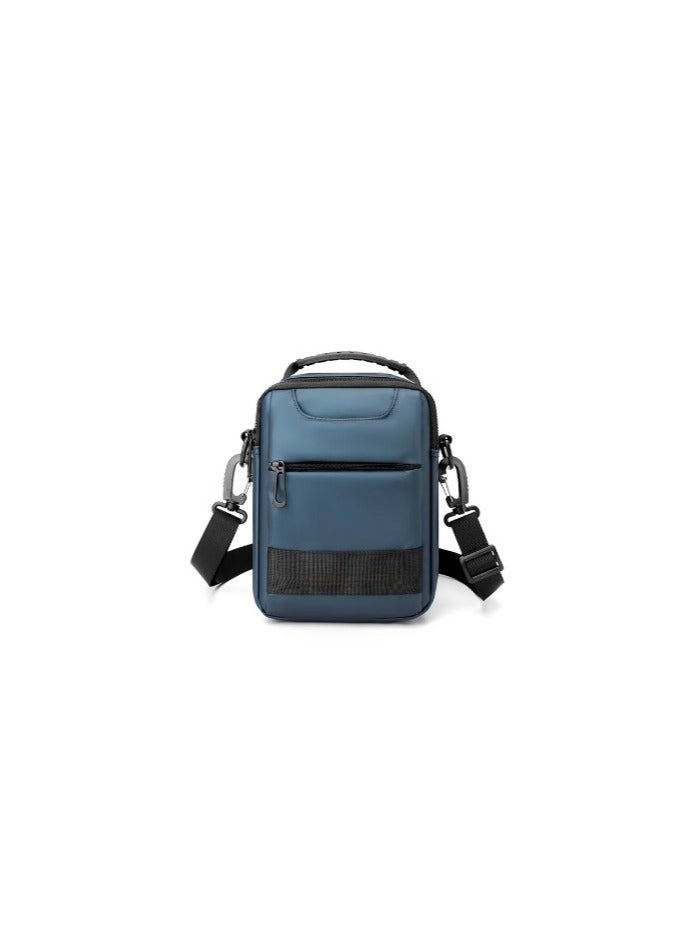 REBENUO Multipurpose Adjustable Left or Right Shoulder Backpack for Travel Hiking Cycling blue Model-888 - Image 2