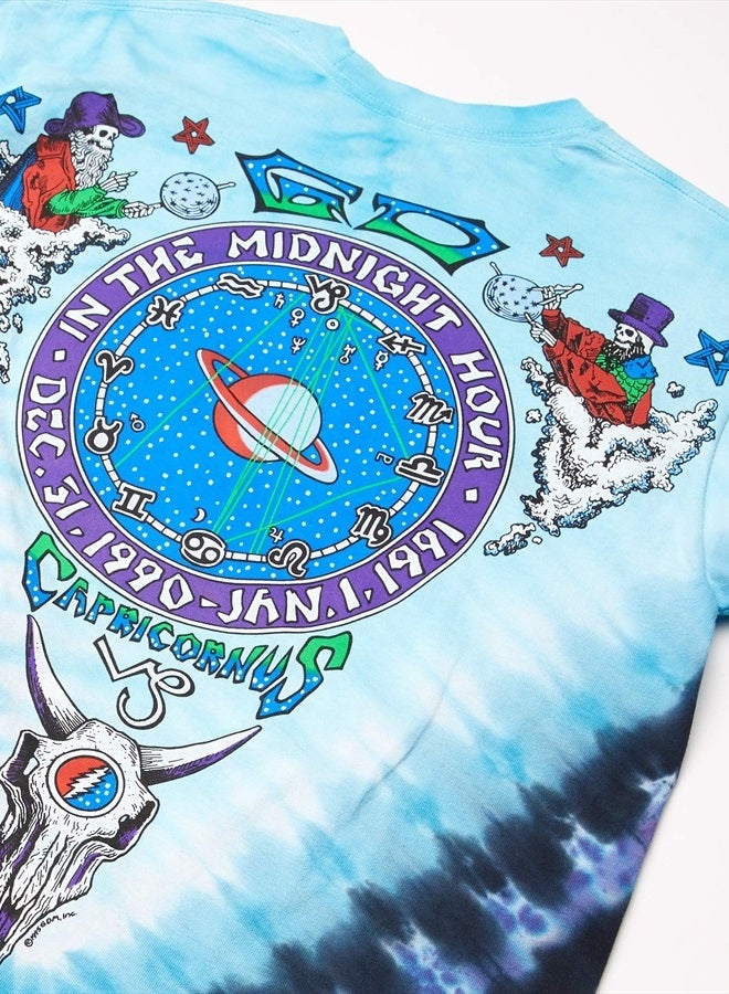 Liquid Blue Men's Midnight Hour T-Shirt, Tie Dye, Medium - Image 2