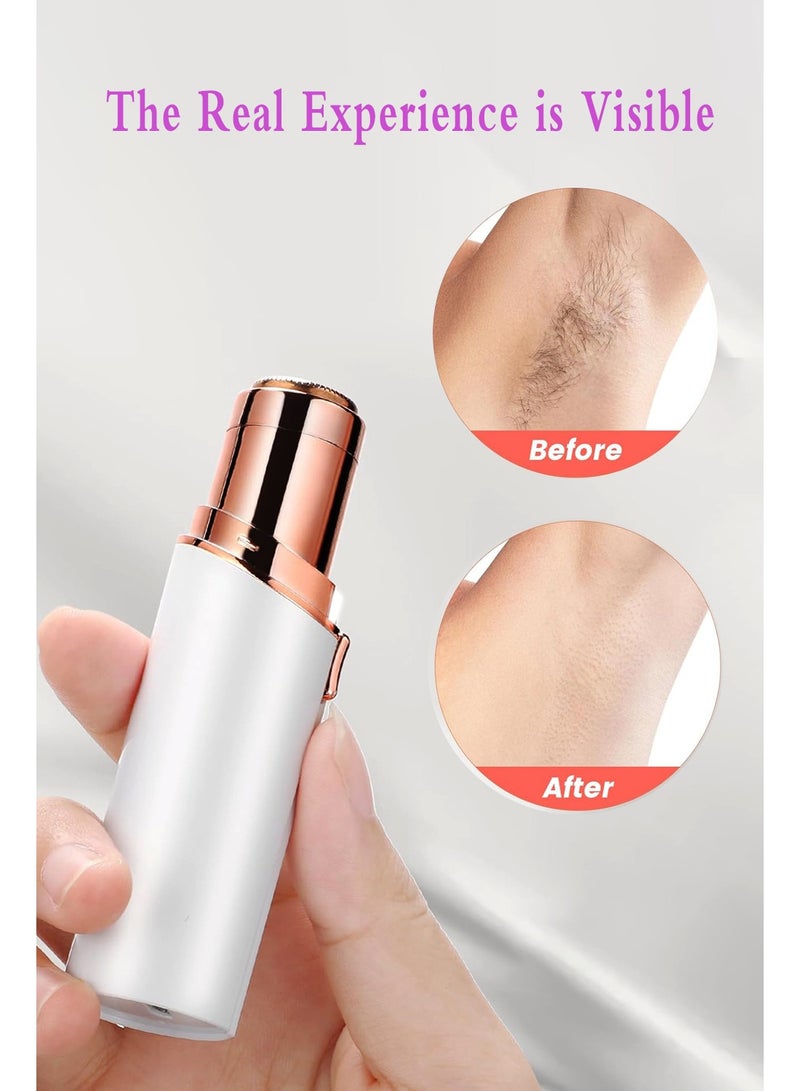Facial Hair Removal for Women, Electric Painless Rechargeable Facial Hair Remover for Face, Lip, Chin - Image 4