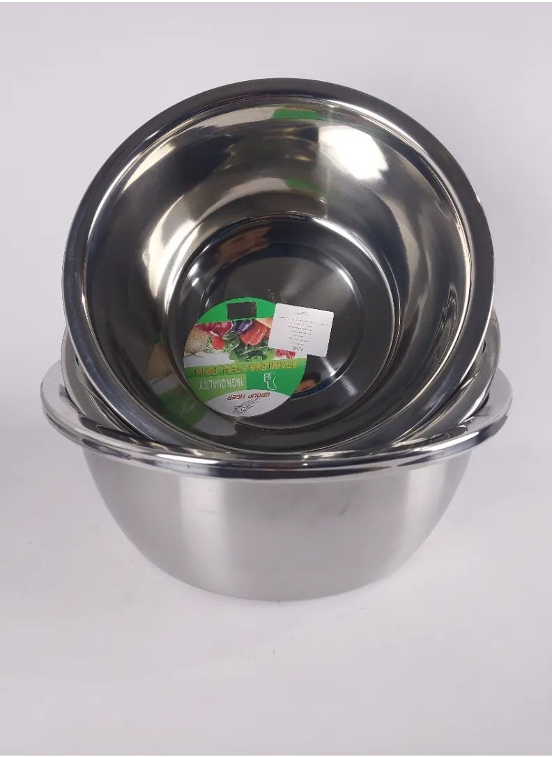 Generic 3 Pieces Stainless Steel Mixer Set 3 Sizes 28...30...32  - Image 3