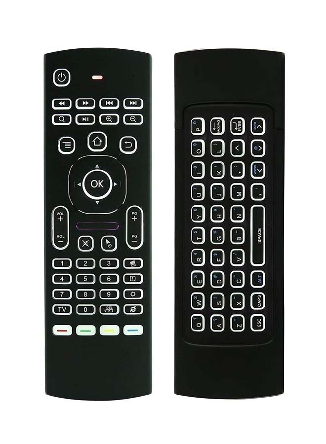 IAF Air Mouse and Wireless Remote Control with backside Keyboard - Image 1