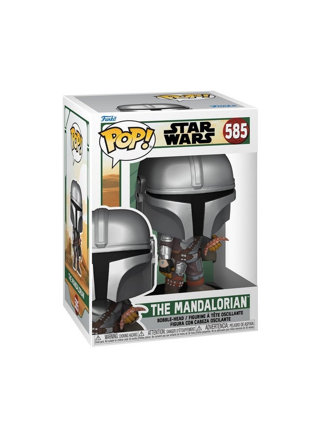 Funko Pop Star Wars: The Book Of Boba Fett The Mandalorian With Pouch  - Image 2