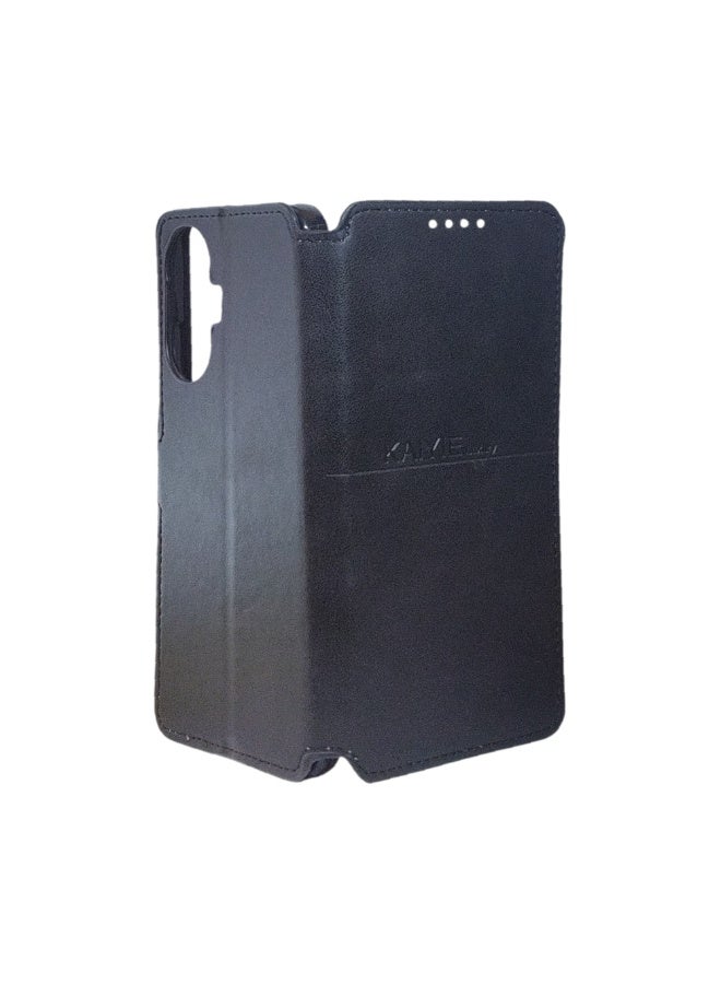 Phone Back Cover Flip leather for Realme C55 black - Image 3