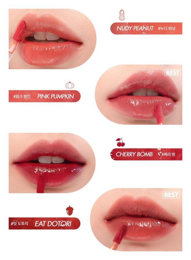 rom&nd Juicy Lasting Tint 13 EAT DOTORI - Long-lasting, MLBB, Clear & Natural Makeup, K-beauty Lips, 5.5g | 0.2 oz - Image 4