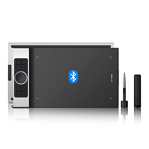 XP-Pen Deco Pro SW Graphic Tablet 9x5-inches inches Pen Tablet with tilt Support, 8 Shortcut Keys, 8192 Levels of Pressure Sensitivity, 1 Roller Wheel and Bluetooth connectivity - Image 1