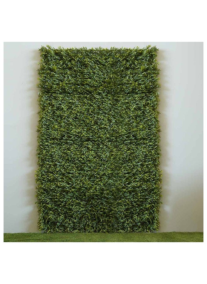 DANUBE HOME - Artificial Fence Mimosa Decorative Fence Cover With Plastic Plant Decor Uv Resistant Faux Plants Greenery Artificial Hedges For Home Garden Indoor Outdoor 100x200 cm Green - Image 1