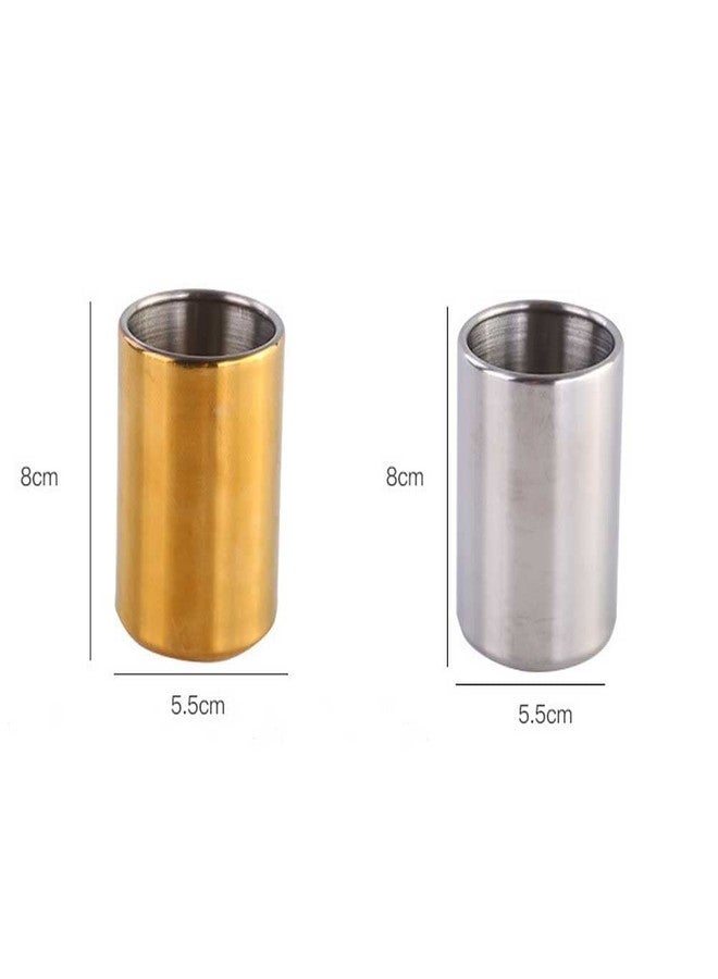 Teensery Stainless Steel Food Pick Holder Fruit Toothpick Fork Jar Cocktail Fork Holder Cup Sandwich Appetizer Dessert Stick Storage Cylinder Kitchen Utensil Organizer, 1 Piece (Silver) - Image 5