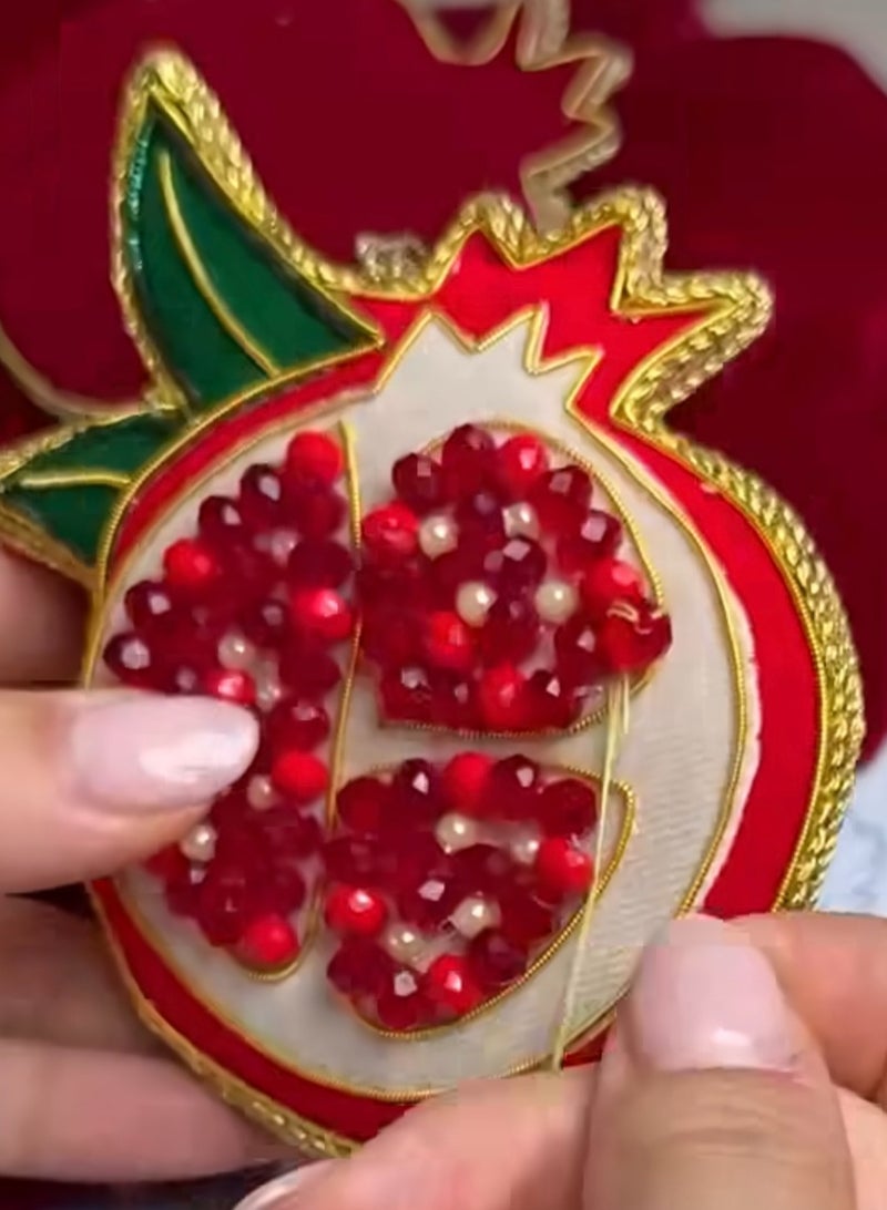 Baci milano Christmas Decoration FABRIC HANDMADE ORNAMENTS REINDEER - Image 3