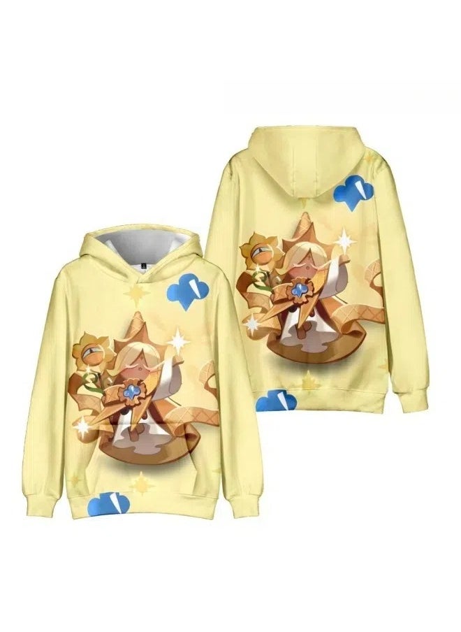 General Beast Cookie Shadow Milk Cookie Hooded Sweater Lightweight and Warm Autumn and winter Clothes  - Image 1