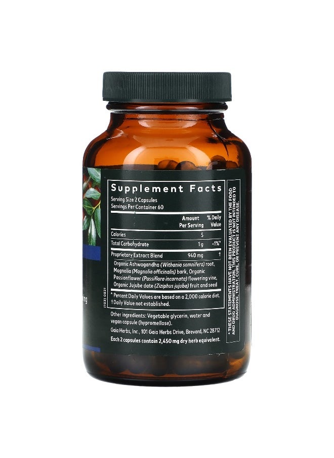 Gaia Herbs - Gaia Herbs, SleepThru, 120 Vegan Liquid Phyto-Caps - Image 1