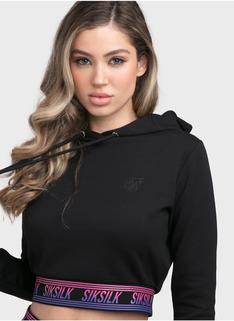 SikSilk Twilight Fade Track Jacket