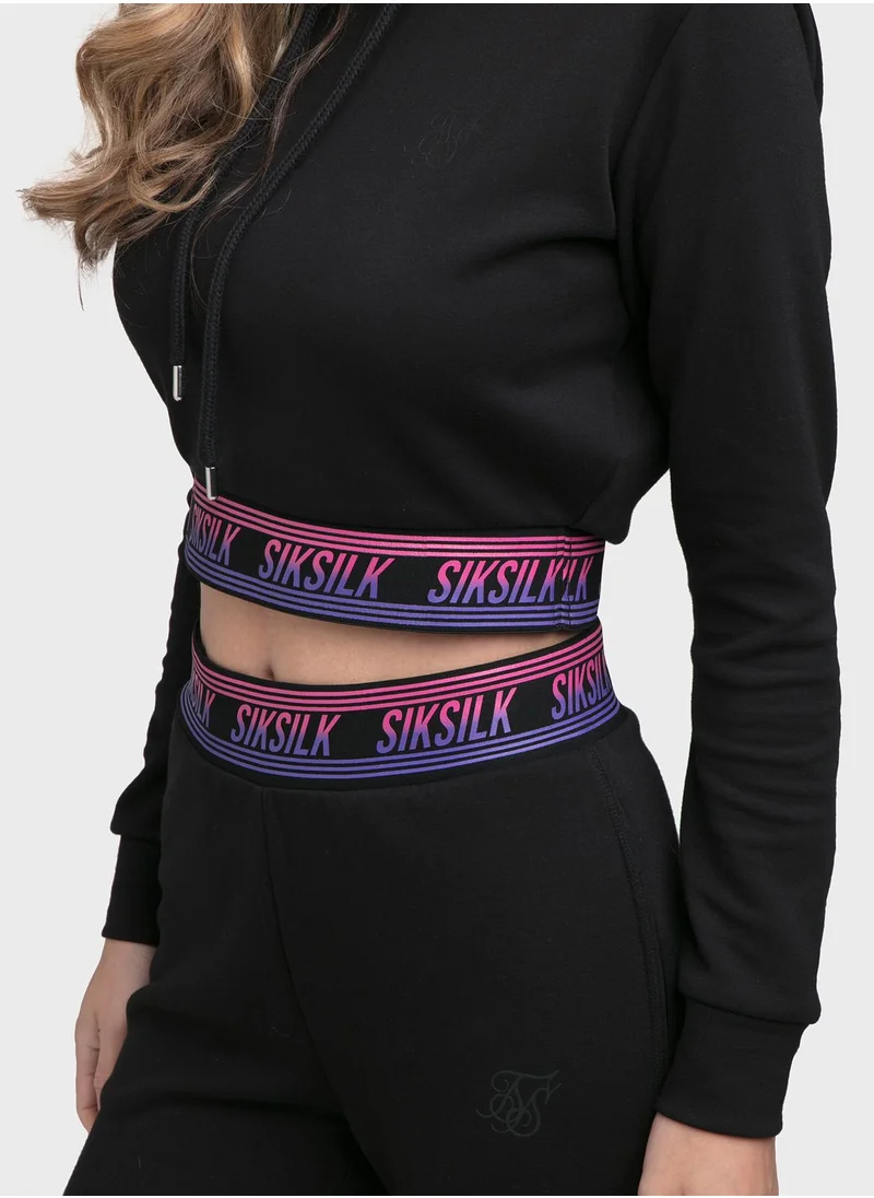 SikSilk Twilight Fade Track Jacket