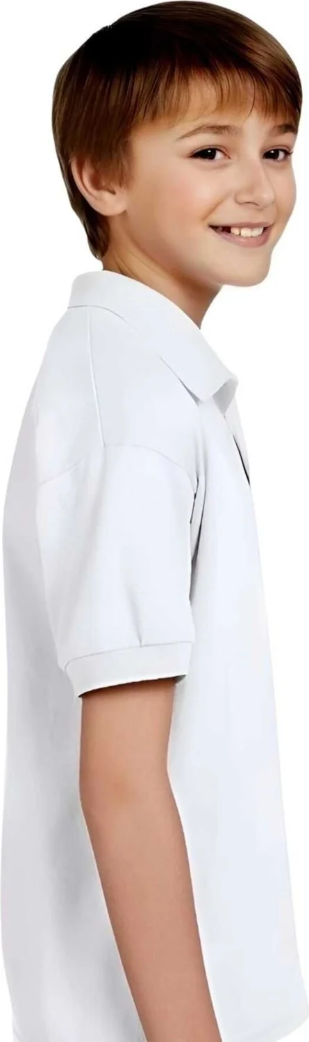 تيزجيلسين 3-Piece Boys Cotton Polo Collar T-Shirt Daily and School Uniform School T-Shirt