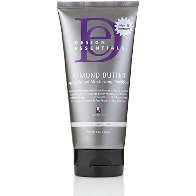 Design Essentials ALMOND BUTTER EXPRESS INSTANT MOISTURIZING CONDITIONER, 6 OUNCES - Image 1